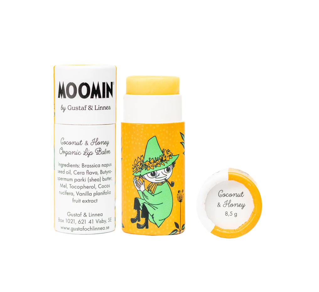 Moomin by G&L - Läppcerat av bivax med kokos & honung - 4