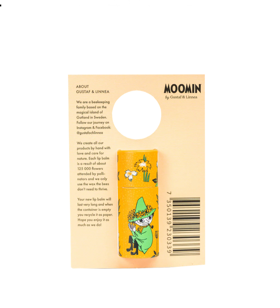 Moomin by G&L - Läppcerat av bivax med kokos & honung - 2