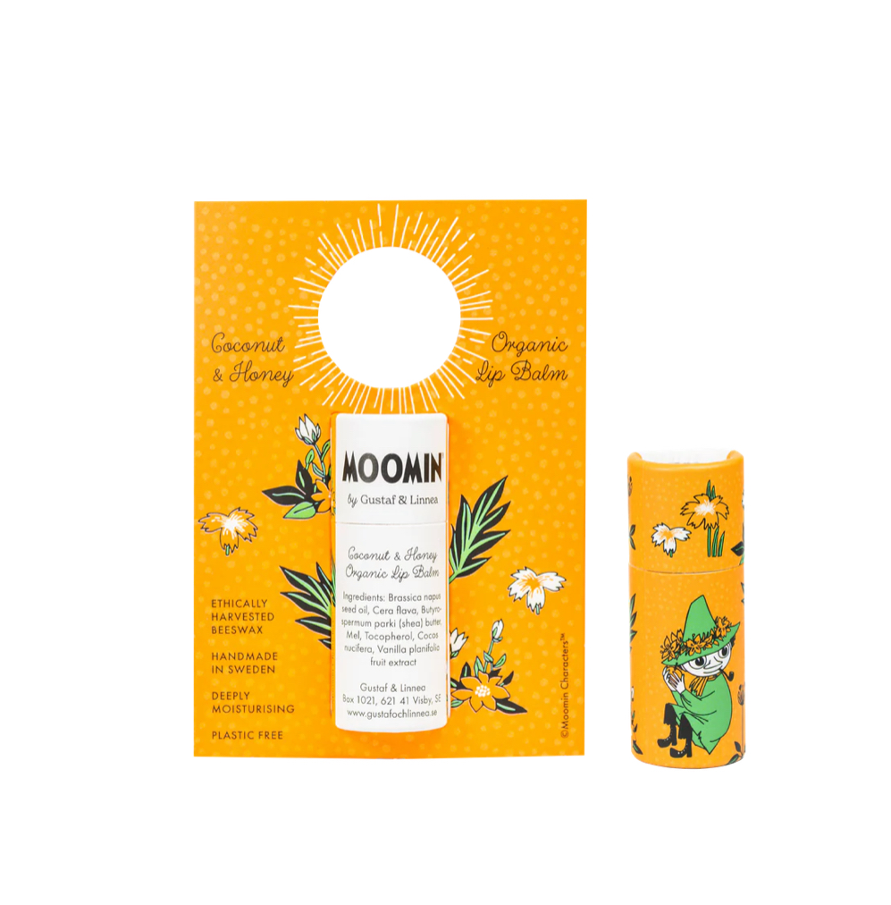 Moomin by G&L - Läppcerat av bivax med kokos & honung - 3