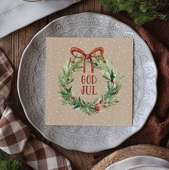 Servetter - GOD JUL