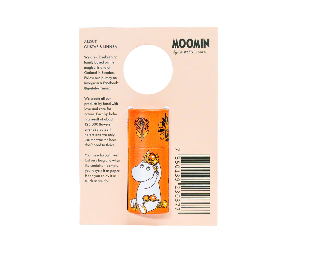 Moomin by G&L - Läppcerat av bivax med apelsin - 5