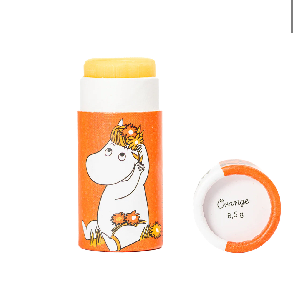 Moomin by G&L - Läppcerat av bivax med apelsin - 2