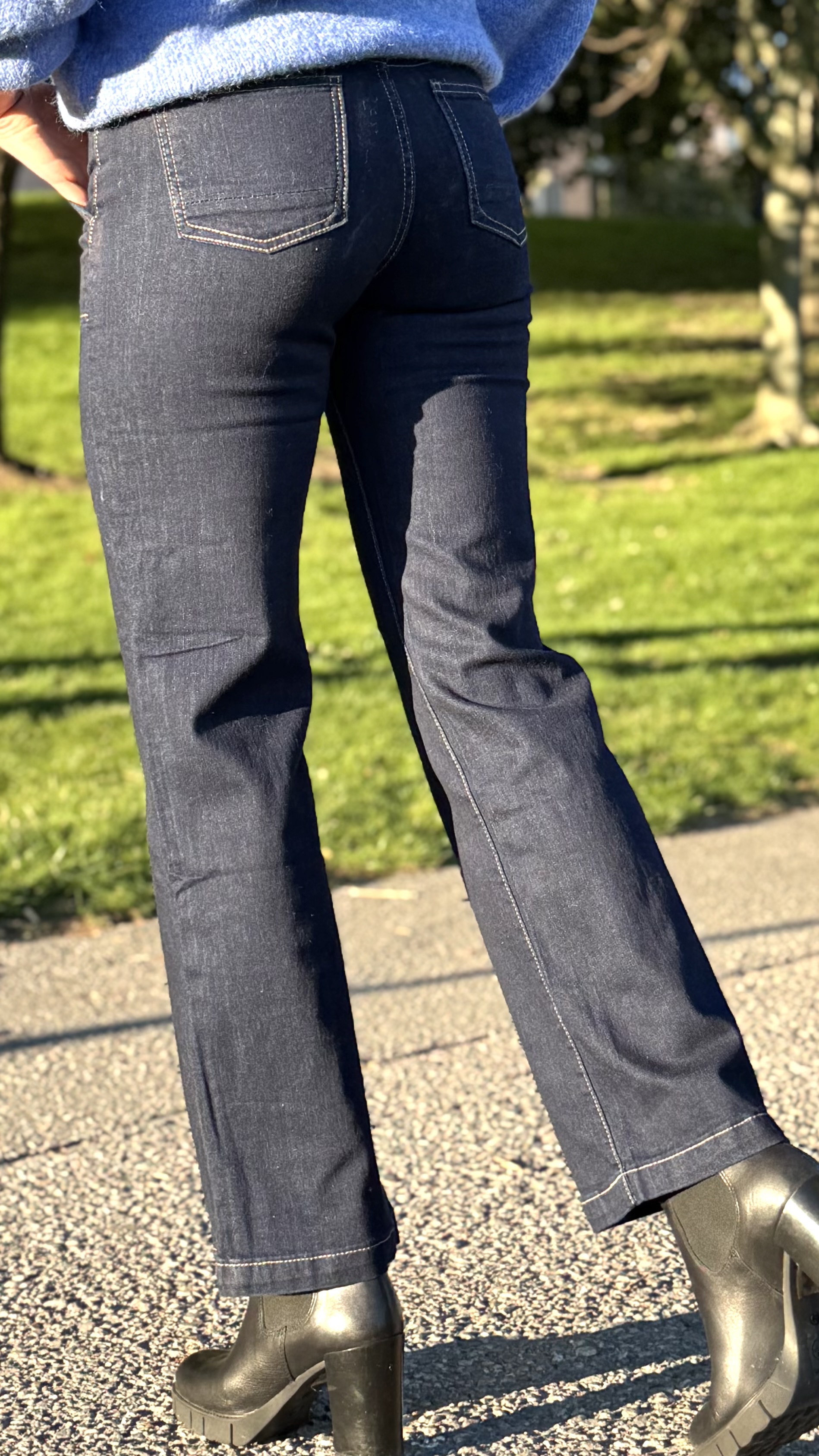 Pauline jeans | New Dark Blue - 3