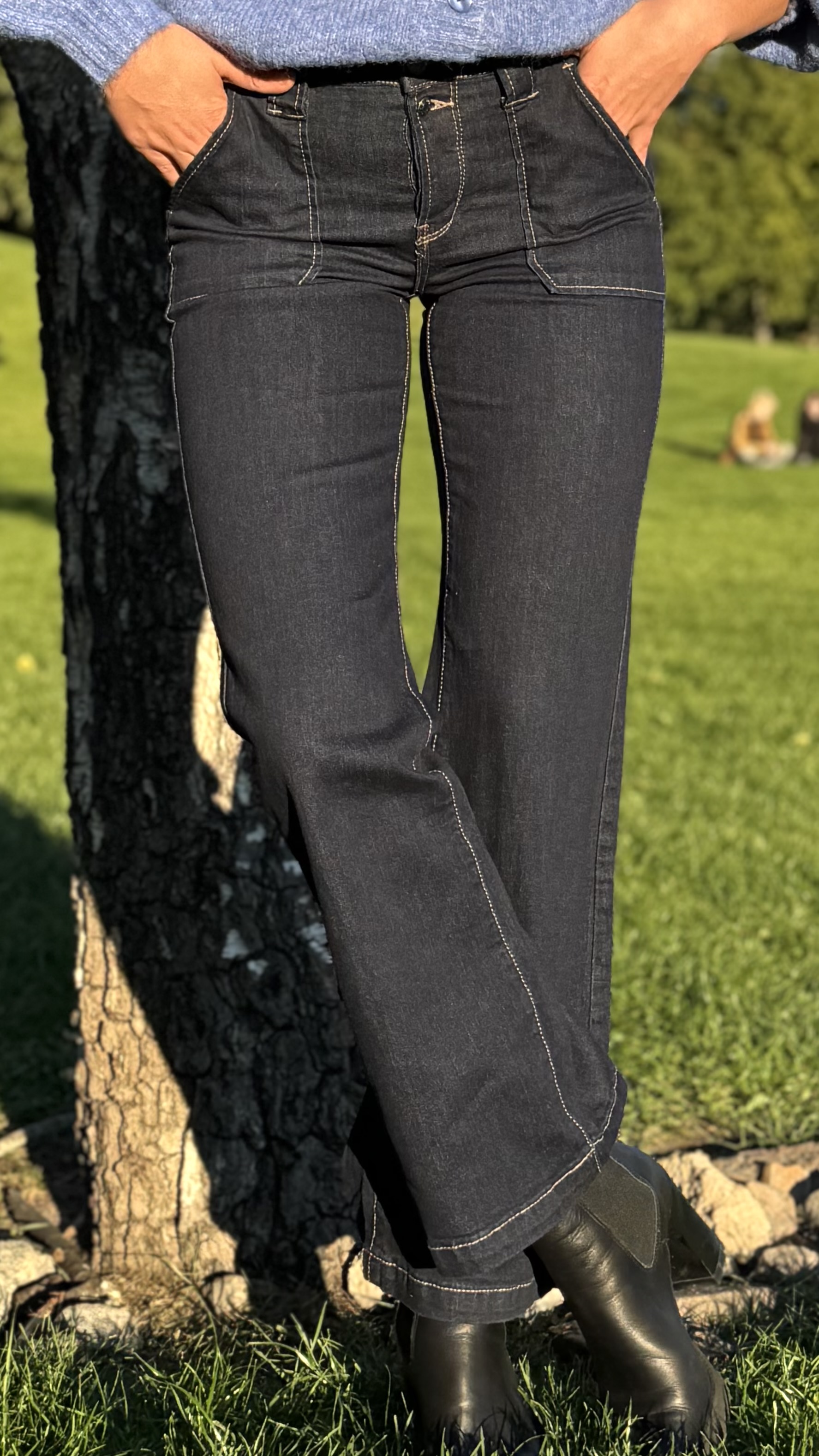 Pauline jeans | New Dark Blue - 2