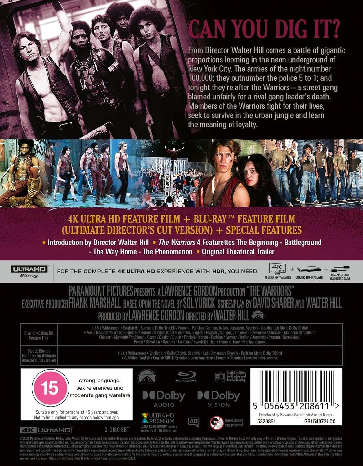 Warriors (Limited Collector's Edition) (4K Ultra HD + Blu-ray) - 2