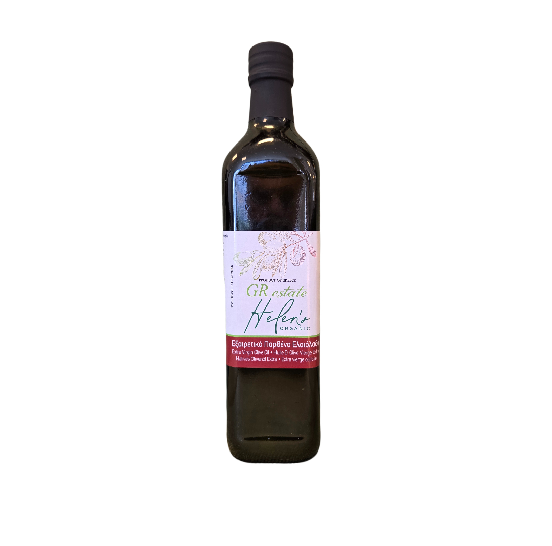 olivolja extra jungfru EKOLOGISK, Helena GR estate från Kalamata 750ml