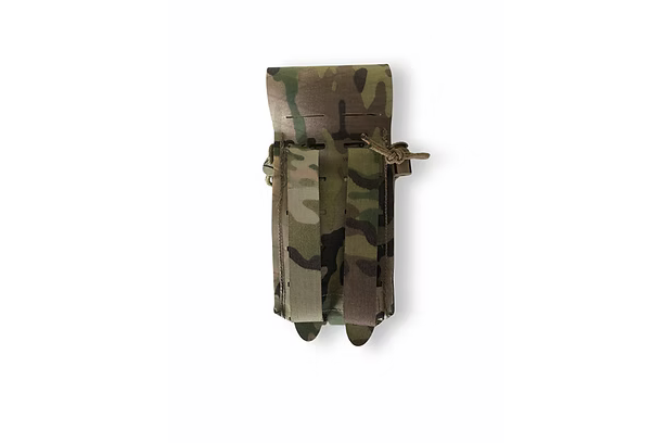 L4 Performance Ultralight  Double Mag Pouch, M4 / AK Ranger green - 4