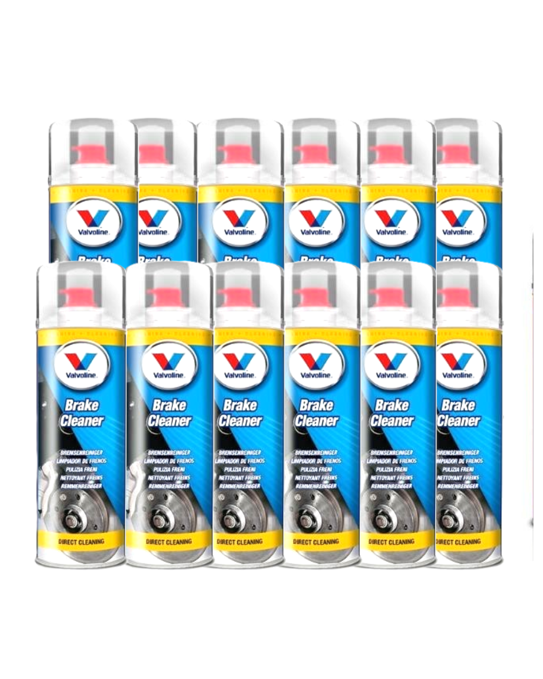 12-pack Valvoline Brake Cleaner