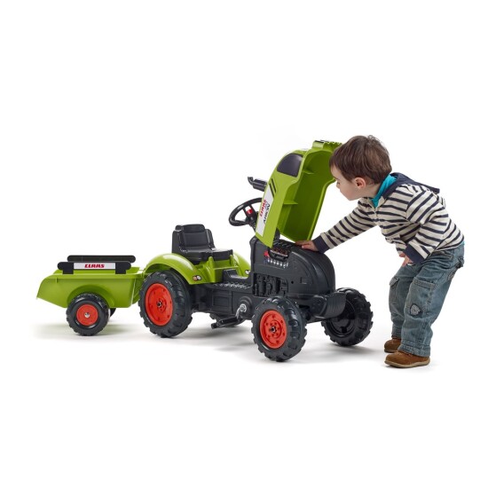 FALK Tramp-Traktor CLAAS med  vagn 2-5 år - 7