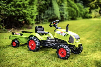 FALK Tramp-Traktor CLAAS med  vagn 2-5 år