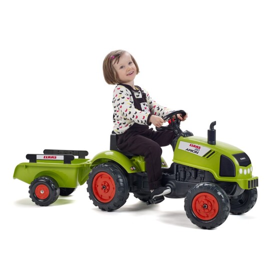 FALK Tramp-Traktor CLAAS med  vagn 2-5 år - 9
