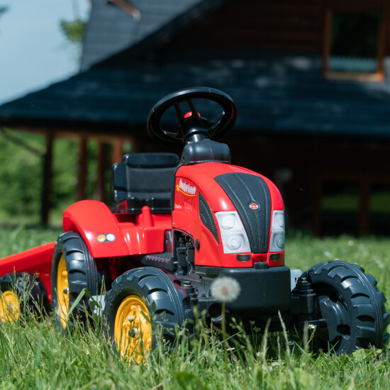 FALK Tramp-Traktor Country Farmer med  vagn 2-5 år - 4