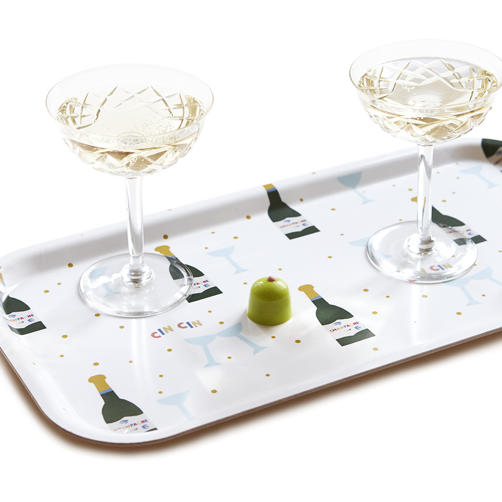 CHAMPAGNE  Serving Tray - 43 x 22 cm  - 2