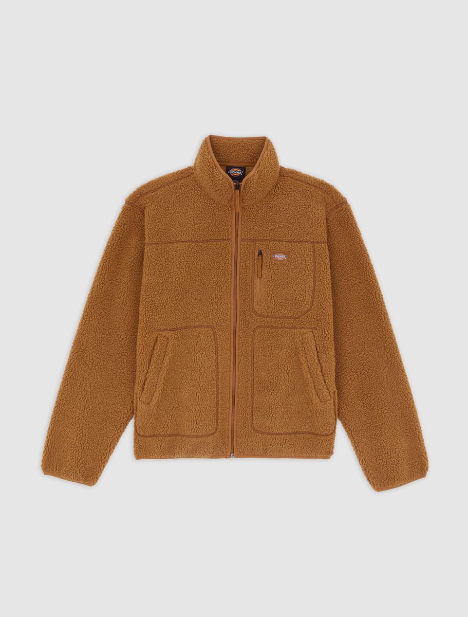 Dickies Mount Hope Fleecetröja Brown Duck - 7