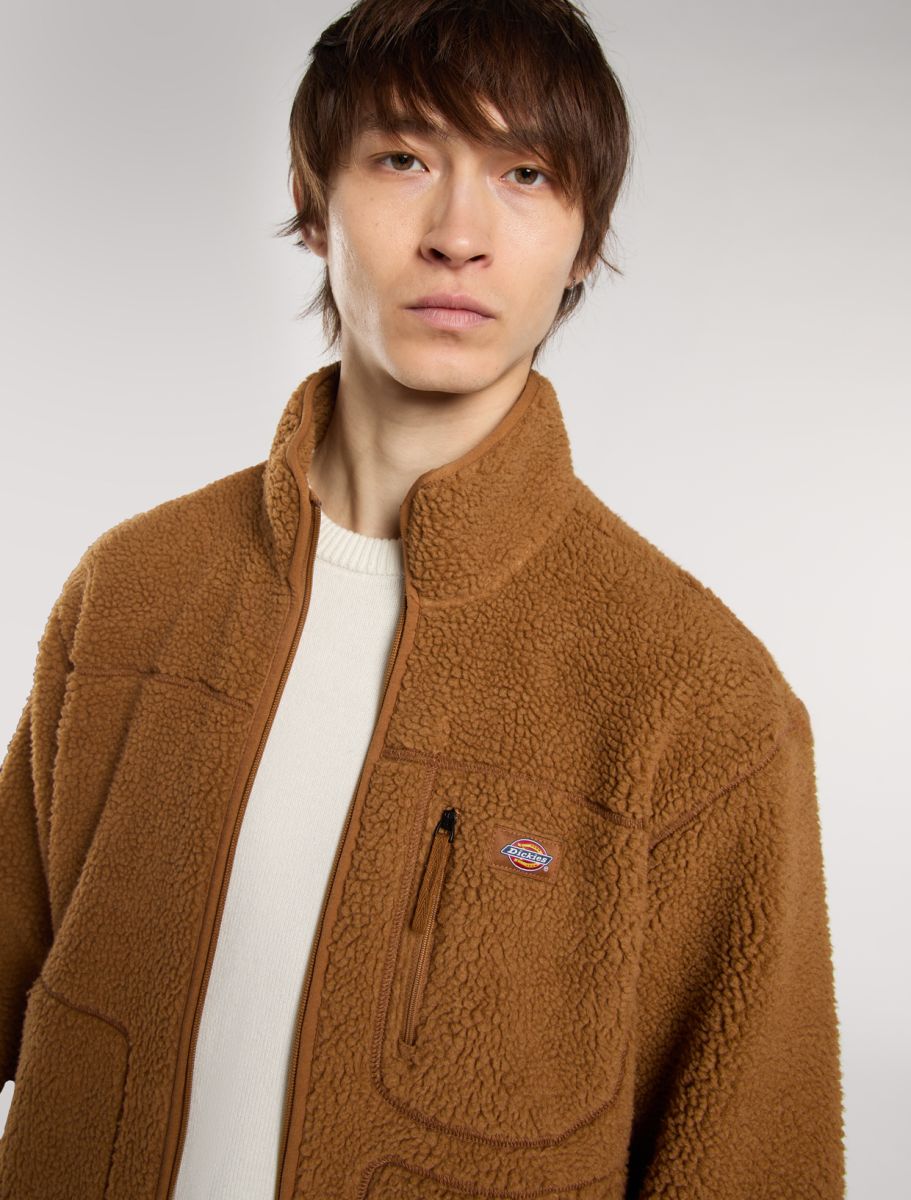 Dickies Mount Hope Fleecetröja Brown Duck - 4