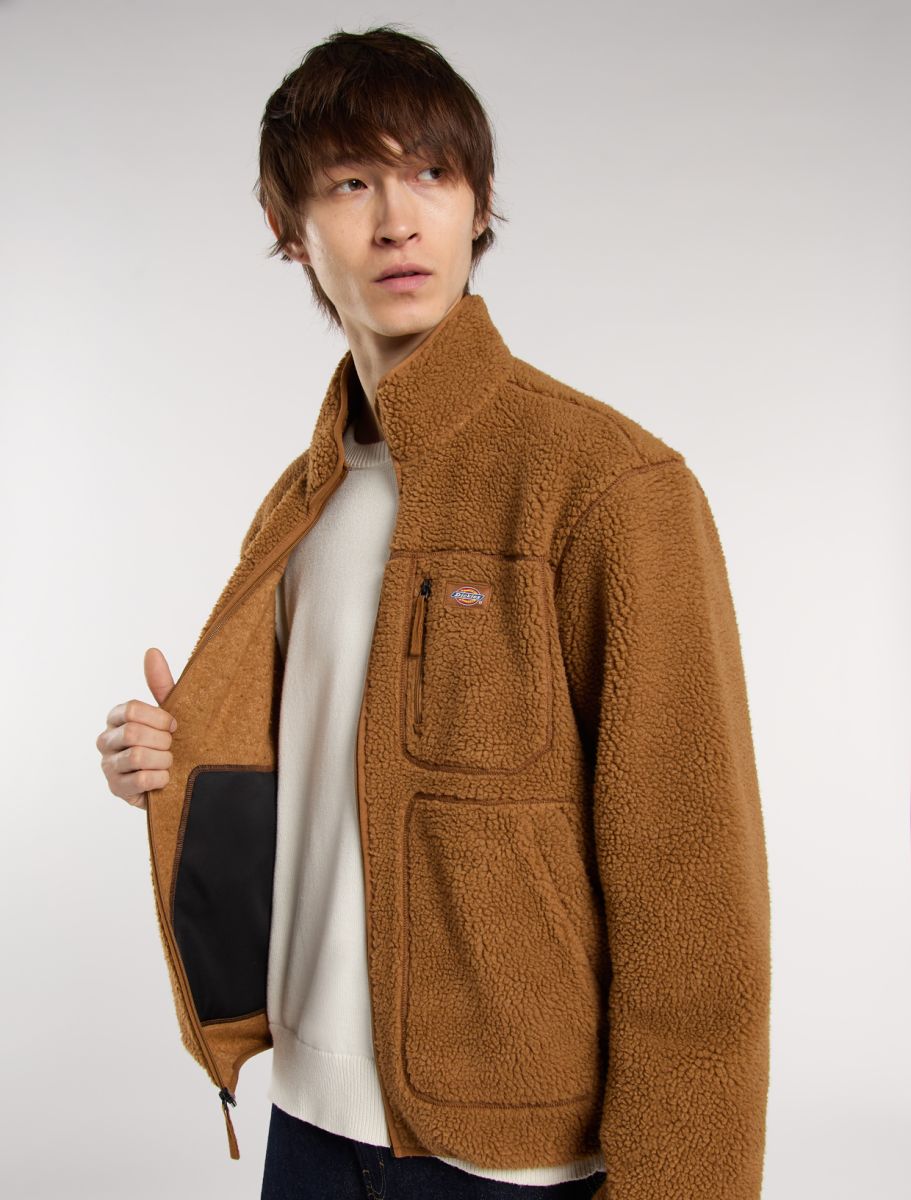 Dickies Mount Hope Fleecetröja Brown Duck - 6
