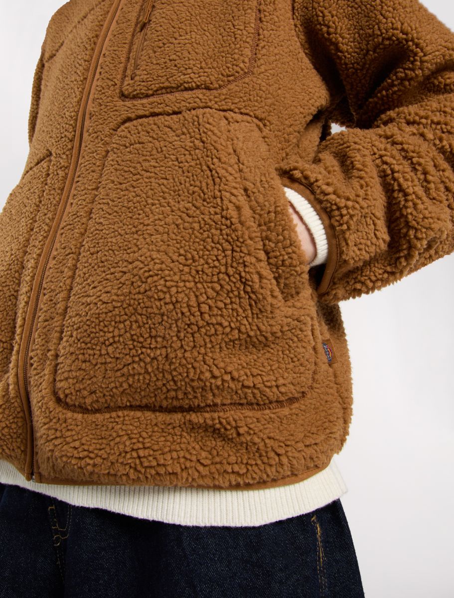 Dickies Mount Hope Fleecetröja Brown Duck - 5