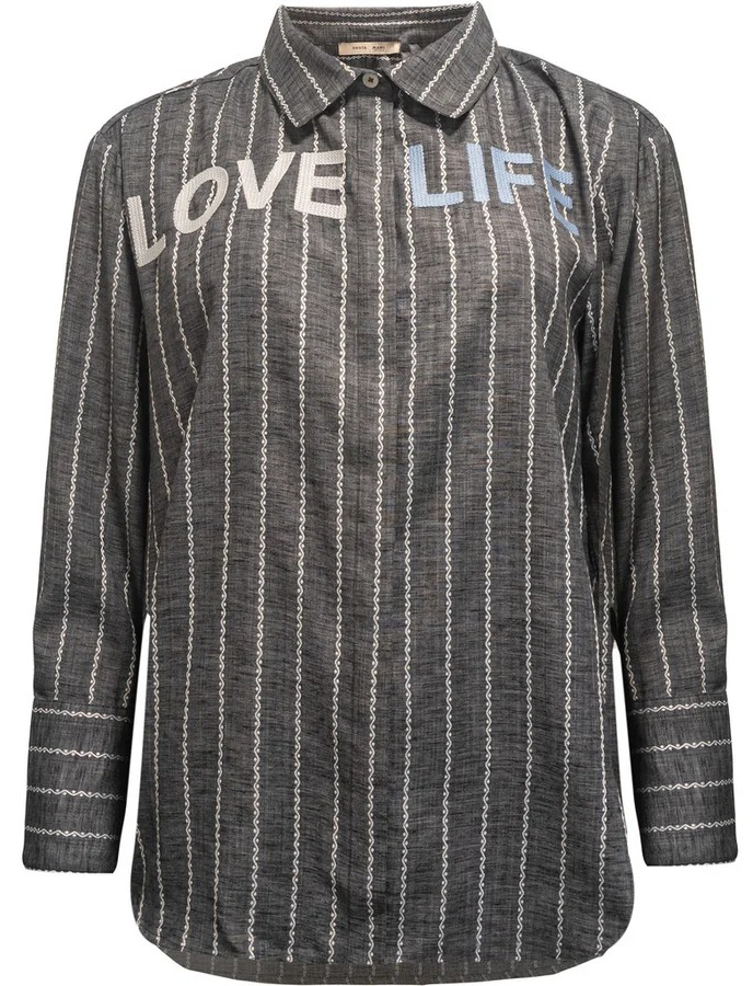 Letters Shirt - Black - CostaMani