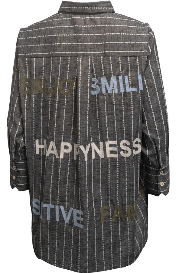 Letters Shirt - Black - CostaMani