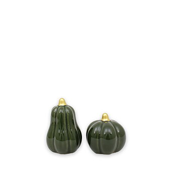 Pumpa keramik grön - liten