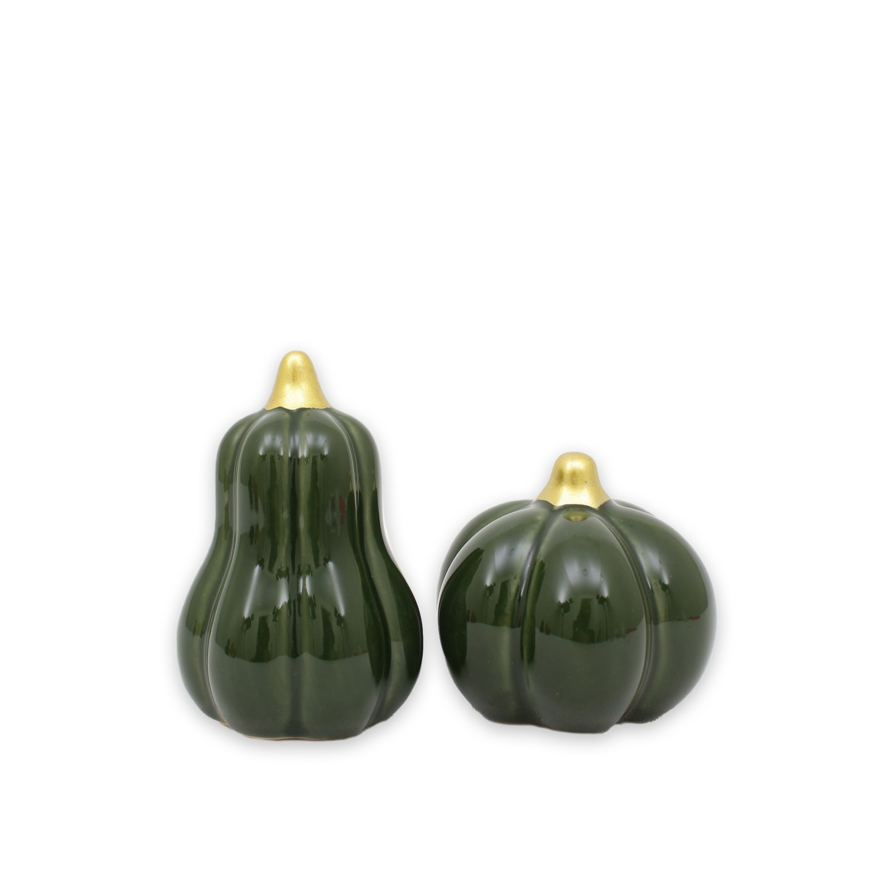 Pumpa keramik grön - mellan