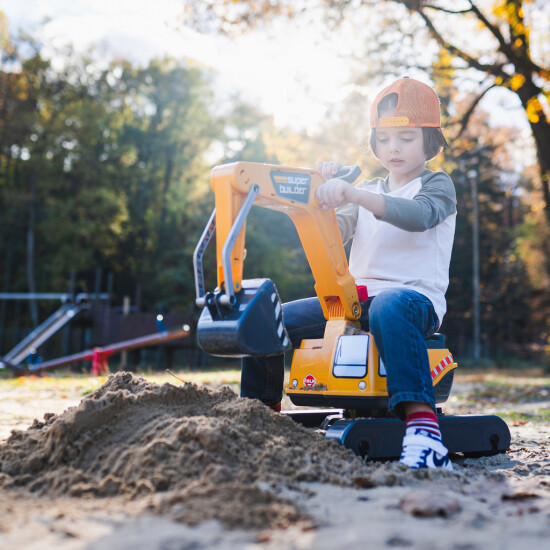 FALK Grävmaskin Super Builder 3-7 år - 9