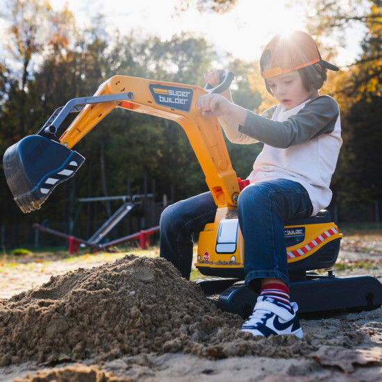 FALK Grävmaskin Super Builder 3-7 år - 4