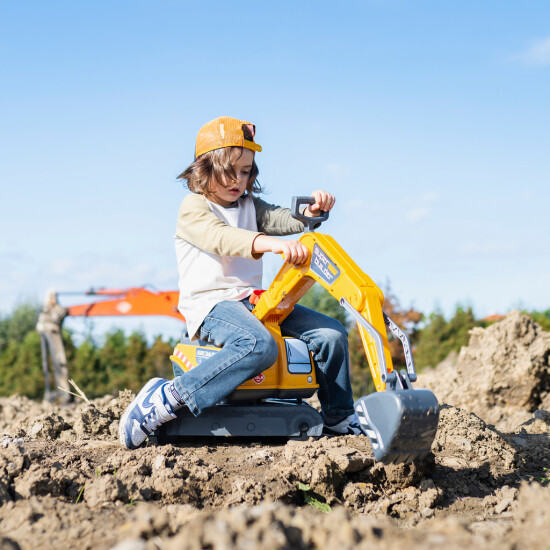 FALK Grävmaskin Super Builder 3-7 år - 12