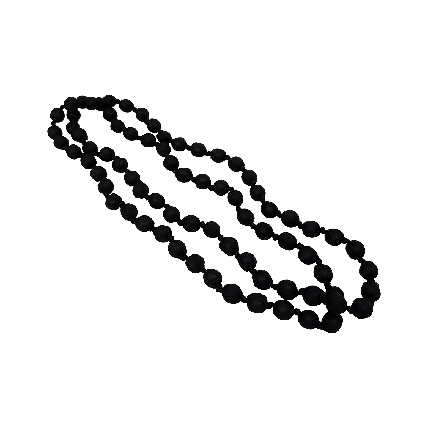 ABIGAIL KNOT NECKLACE BLACK 