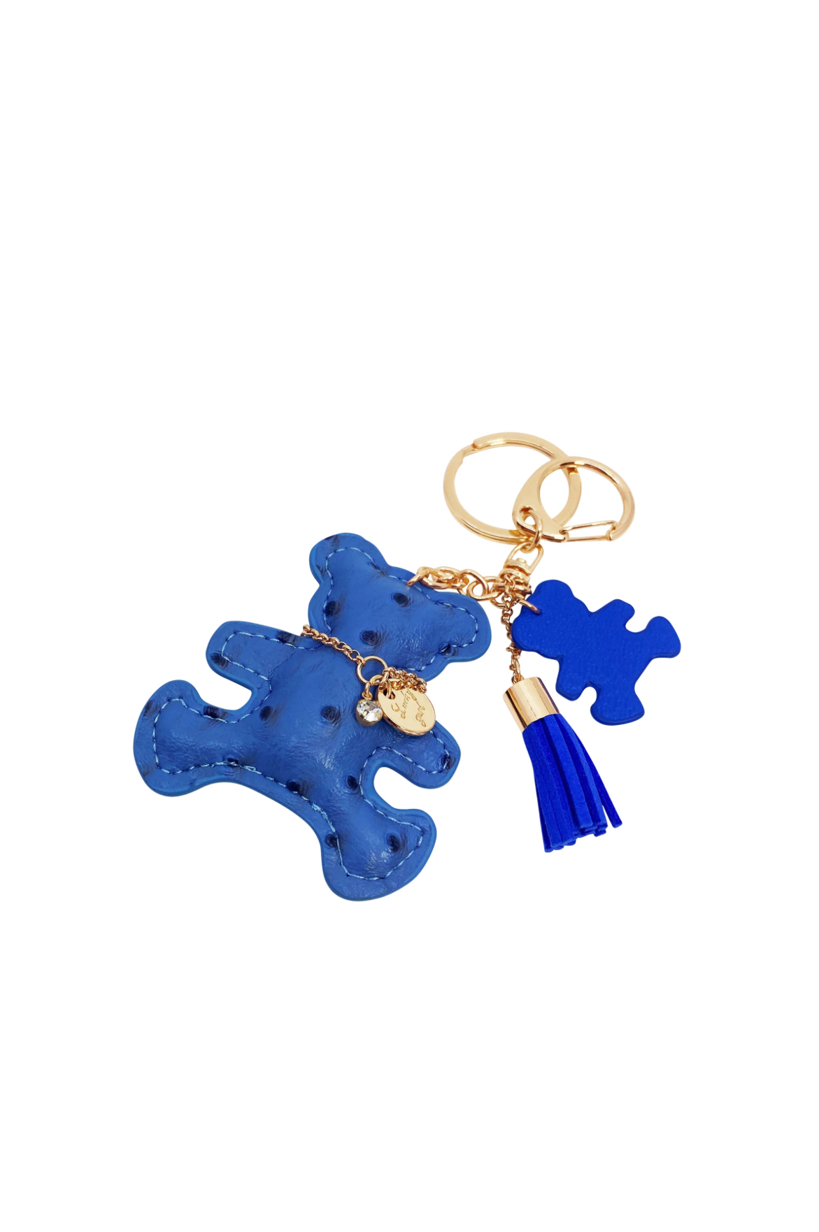Teddy Charm Small Blue