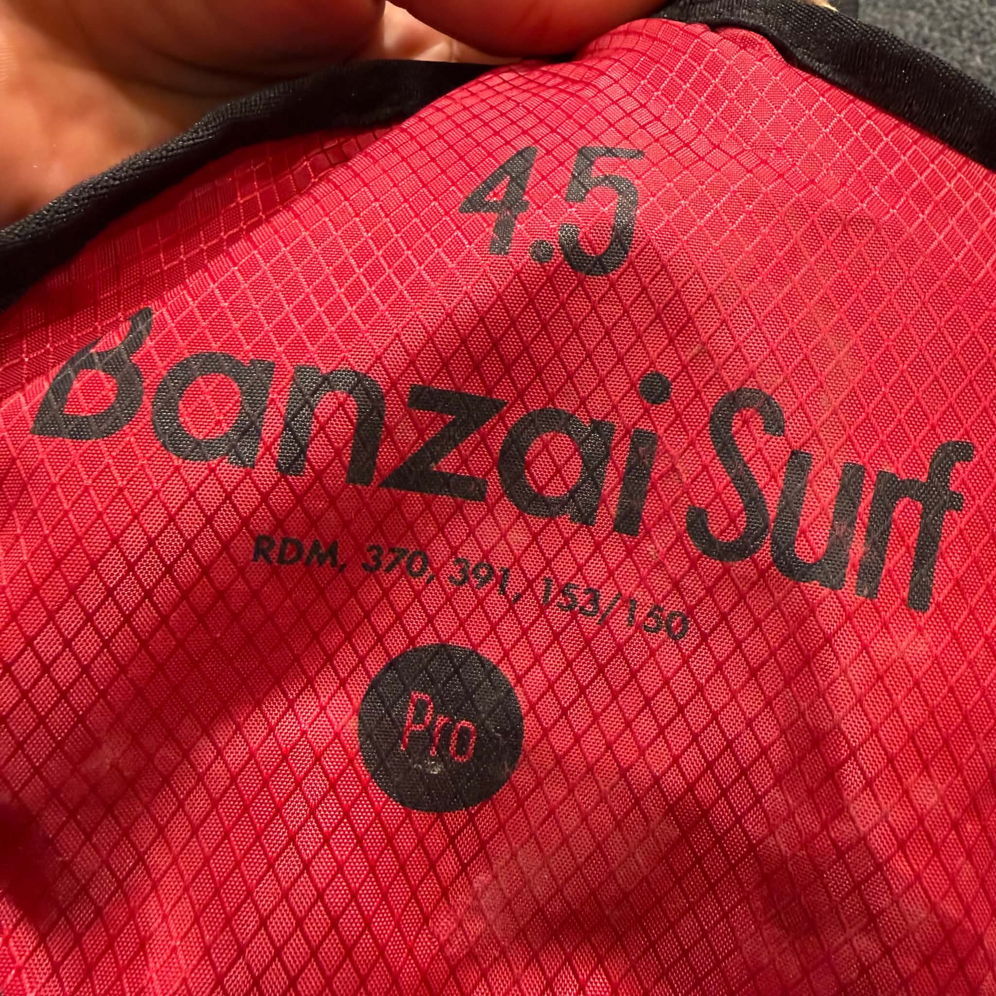 Begagnat vindsurfingsegel 4.5 Goya Banzai Surf Pro 2025 - 2
