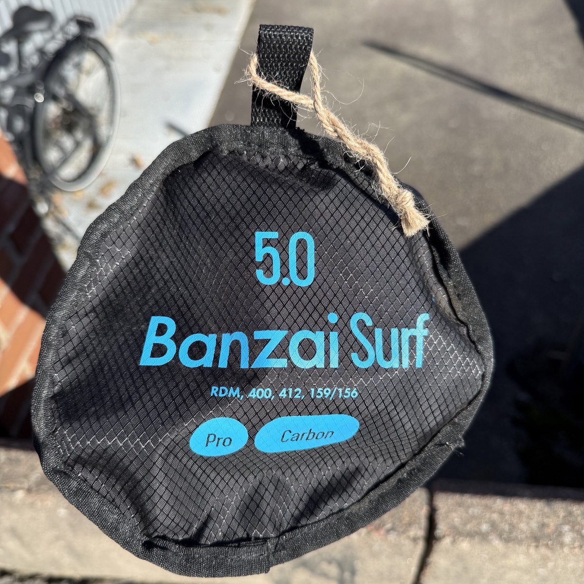Begagnat vindsurfingsegel 5.0 Goya Banzai Surf Pro Carbon 2025 - 2