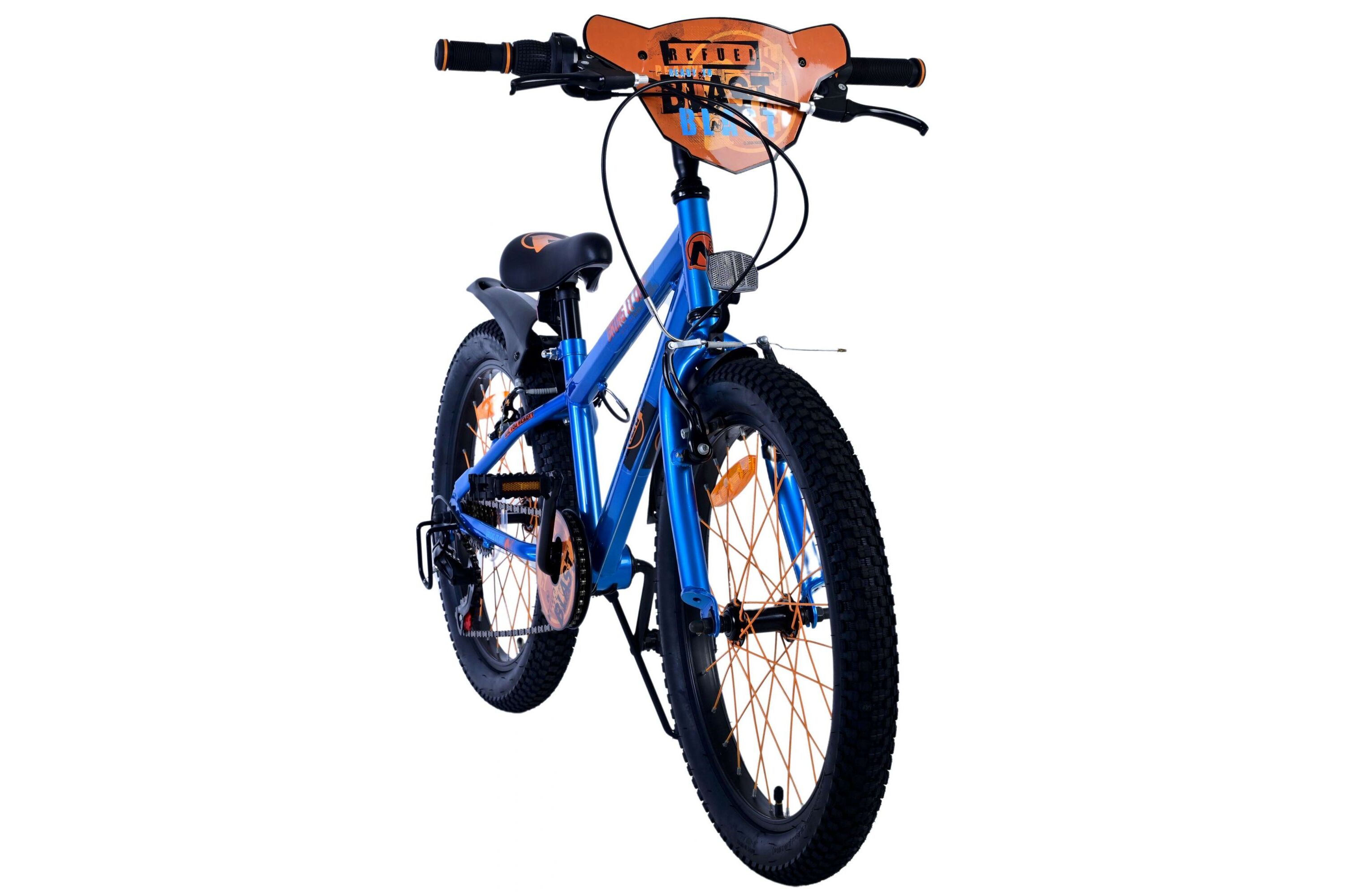 Barncykel Nerf 20 tum – 6 växlar Satin Blå för barn 6–8 år - 5