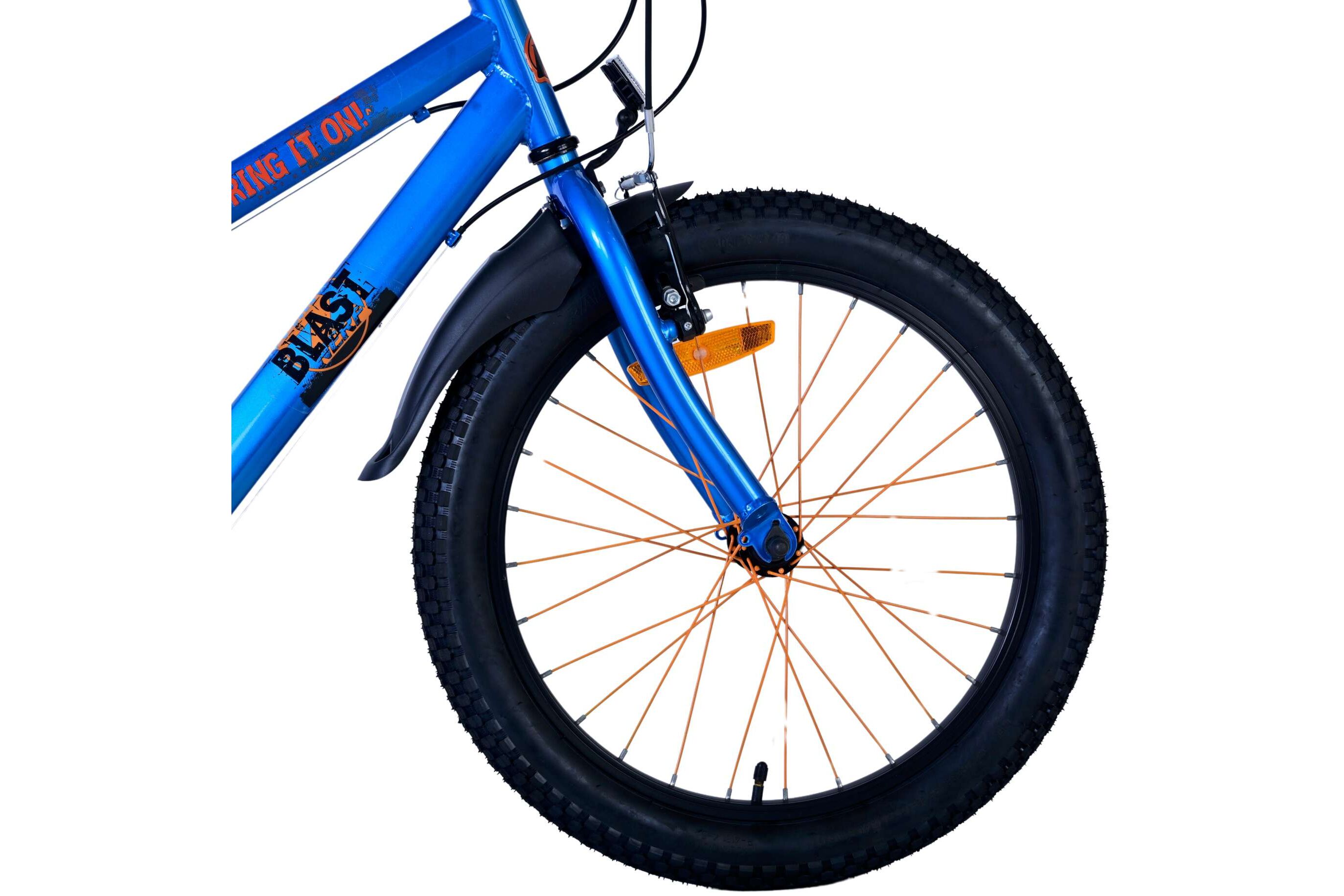 Barncykel Nerf 20 tum – 6 växlar Satin Blå för barn 6–8 år - 8
