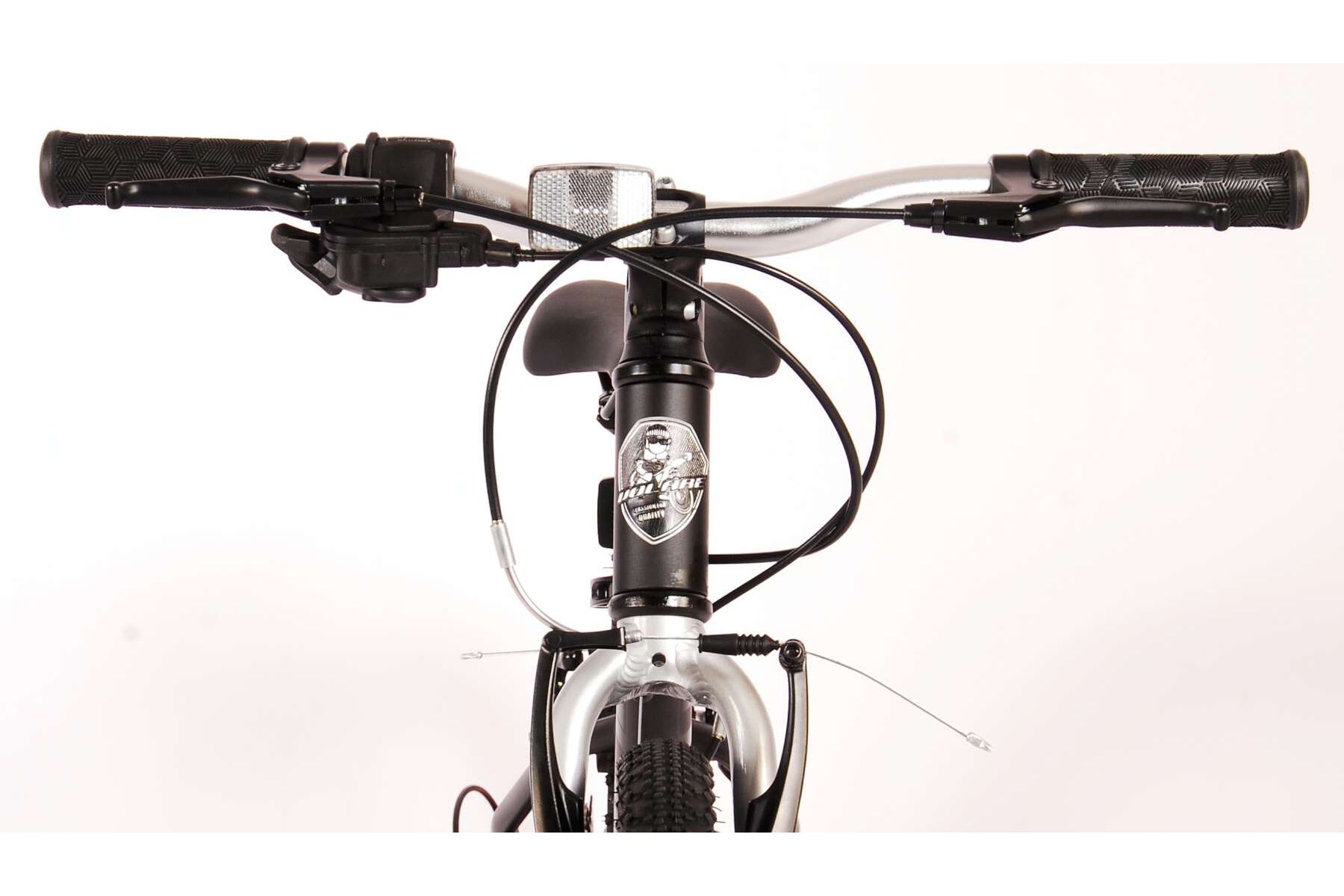 Barncykel Volare Dynamic 20 tum – 7 Växlar Matt Svart för barn 6–8 år - 10