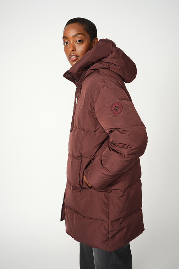 Mos Mosh -  MMNova Avon Down Jacket Fudge - 3