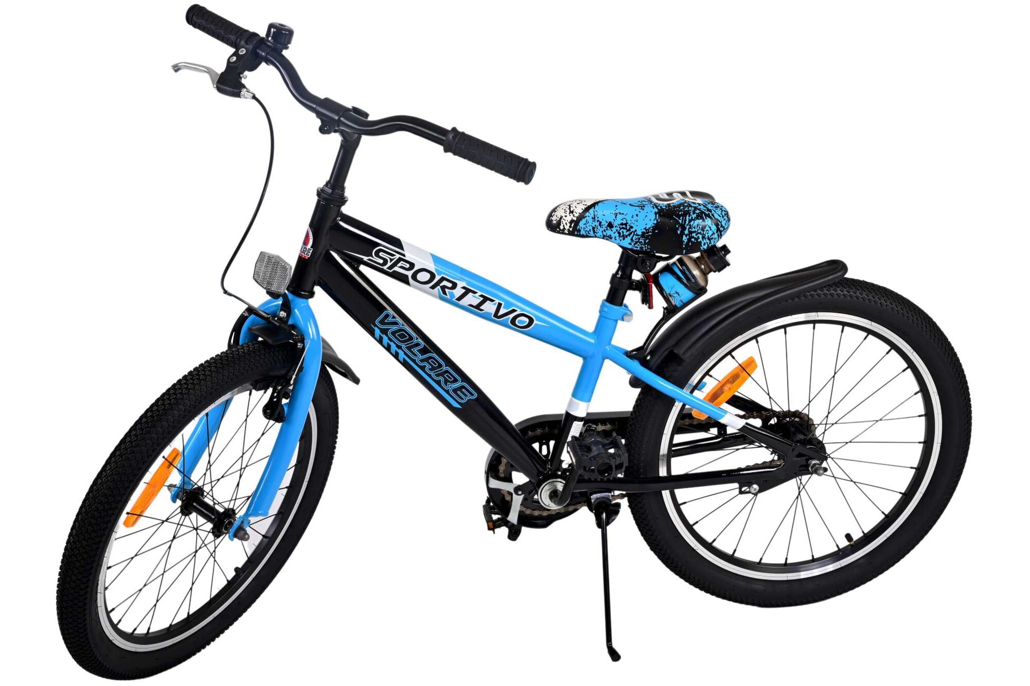 Barncykel Volare V2 Sportivo 20 tum – Blå för barn 6–8 år - 8
