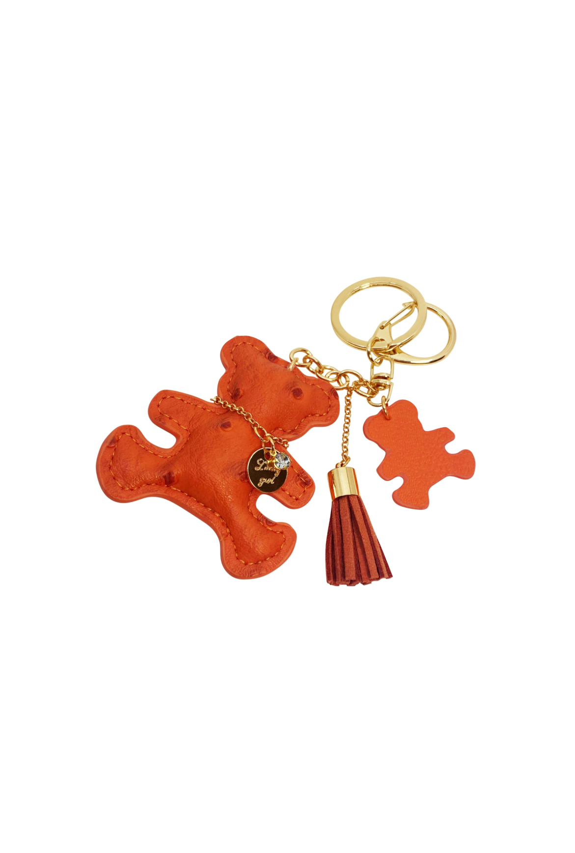 Teddy Charm Small Orange