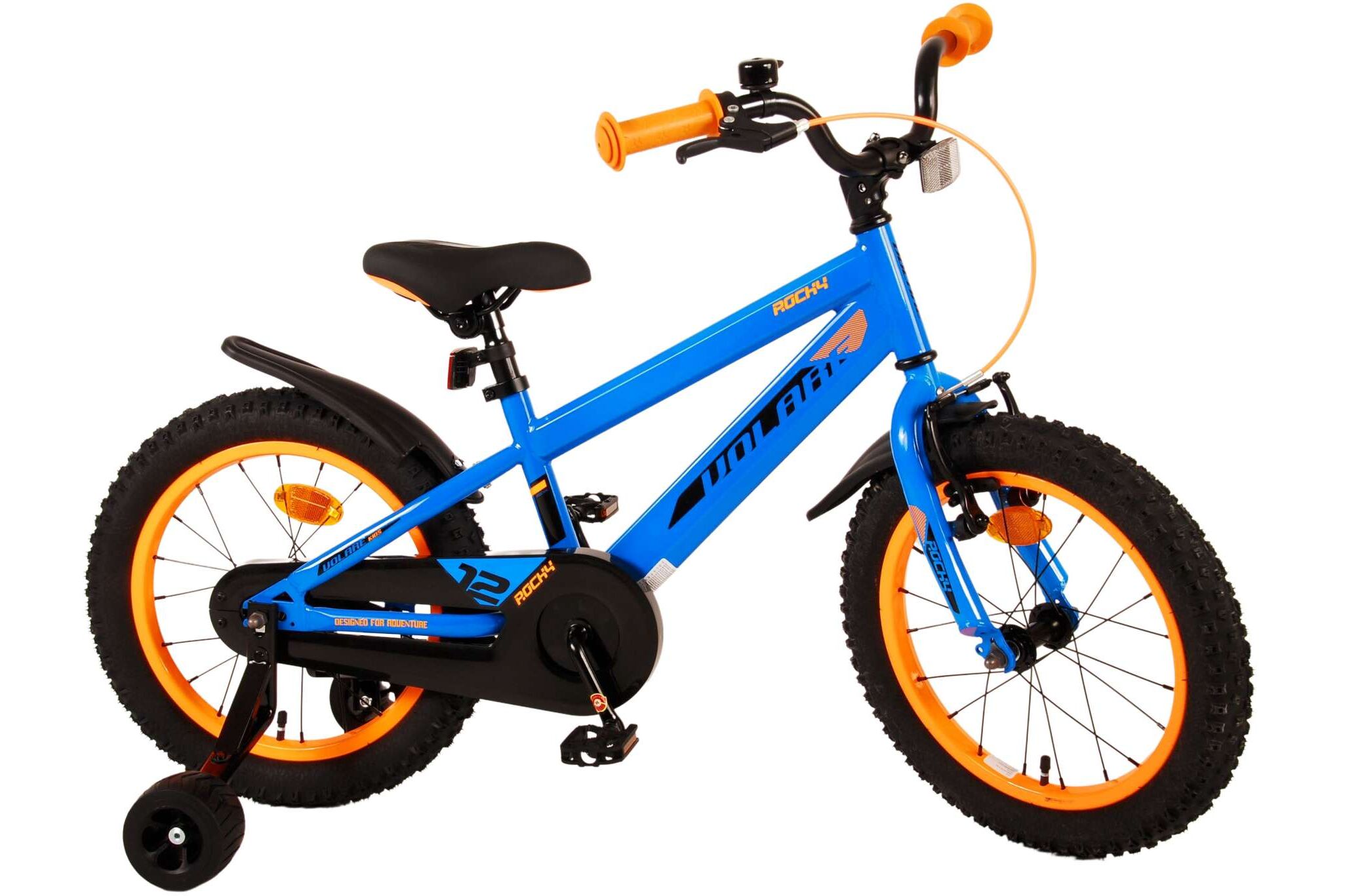 Barncykel Volare Rocky 16 tum – Blå för barn 4–6 år - 2