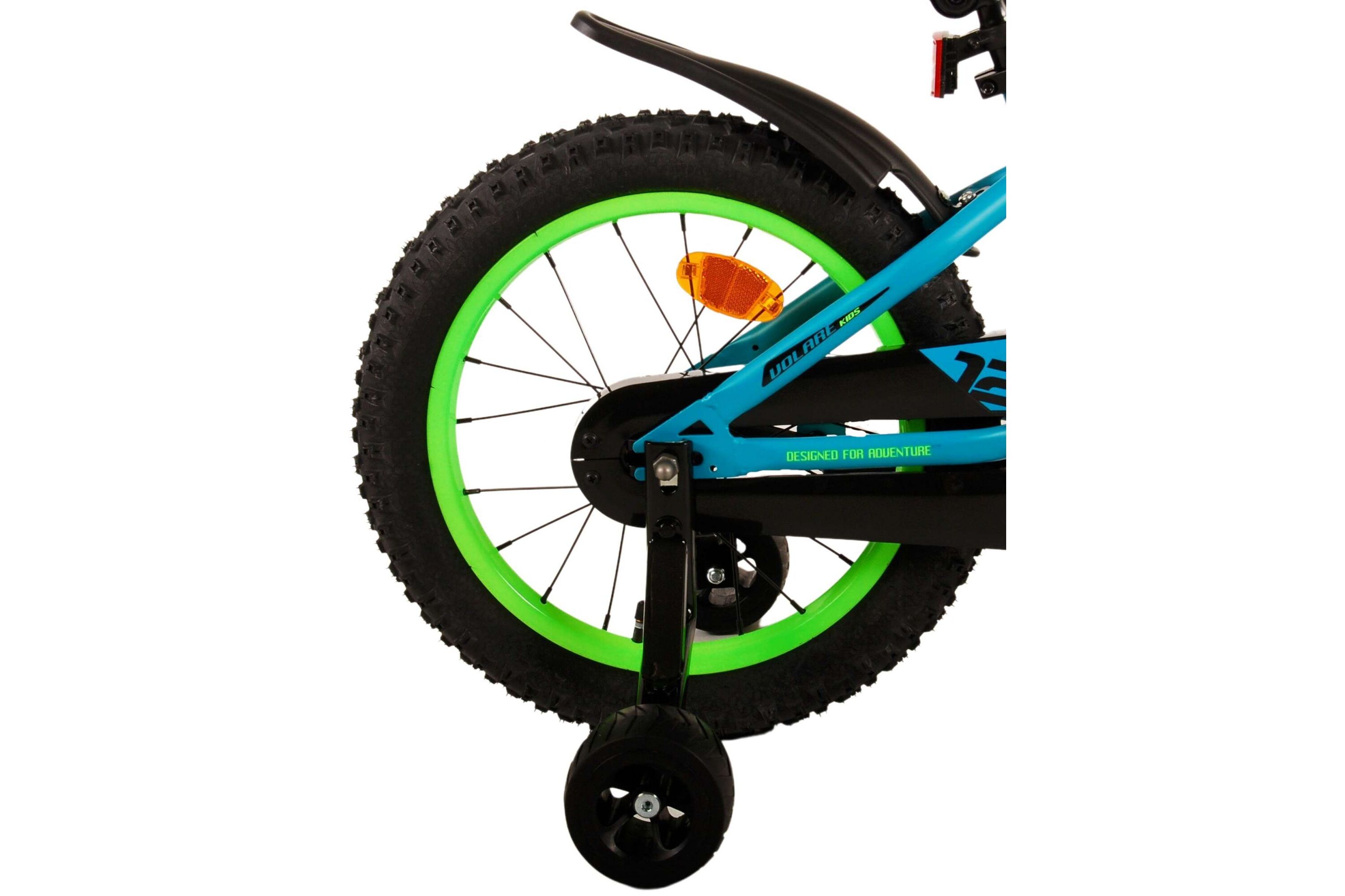 Barncykel Volare Rocky 16 tum – Grön för barn 4–6 år - 3