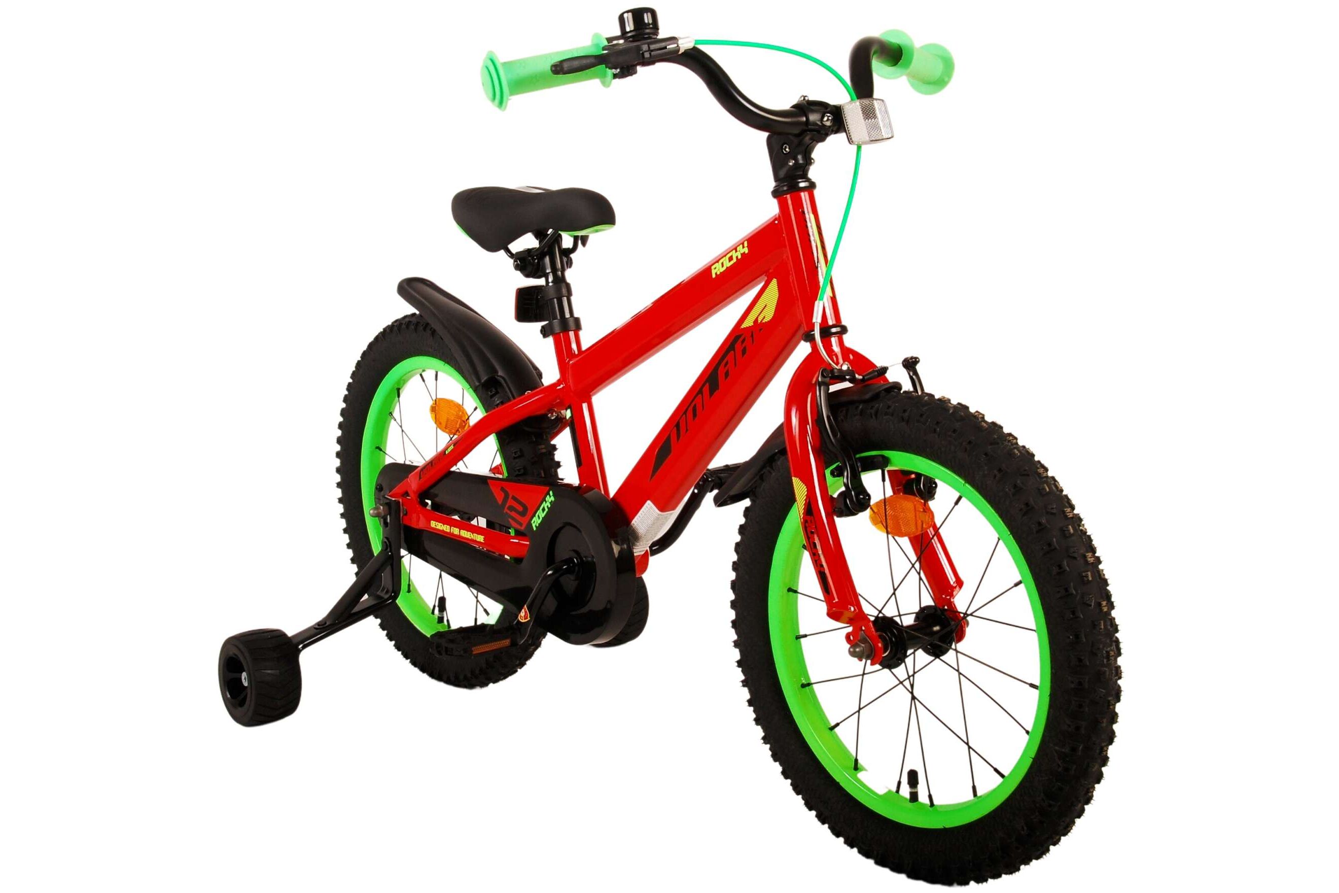 Barncykel Volare Rocky 16 tum – Röd för barn 4–6 år - 9