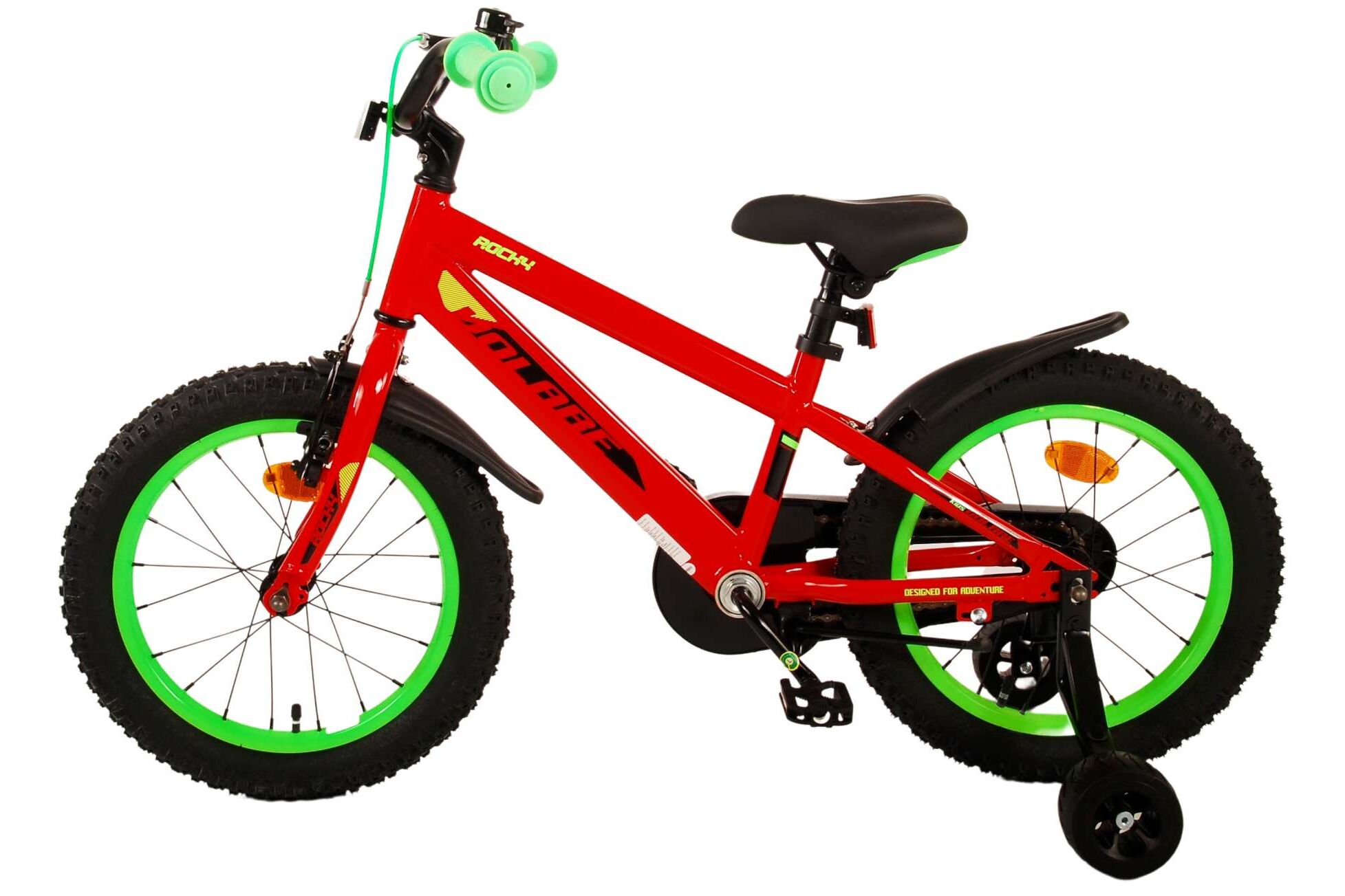 Barncykel Volare Rocky 16 tum – Röd för barn 4–6 år - 12