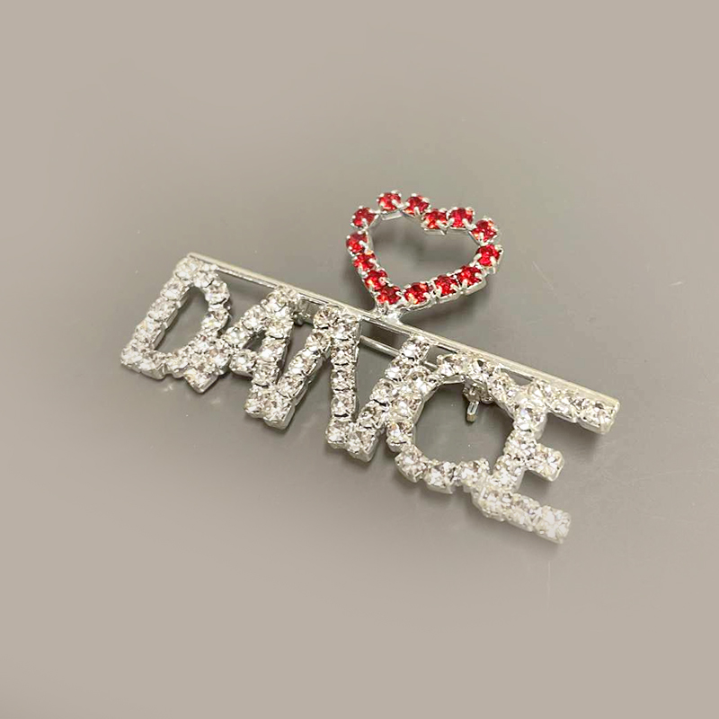 DANCE & Heart - brosch/pin