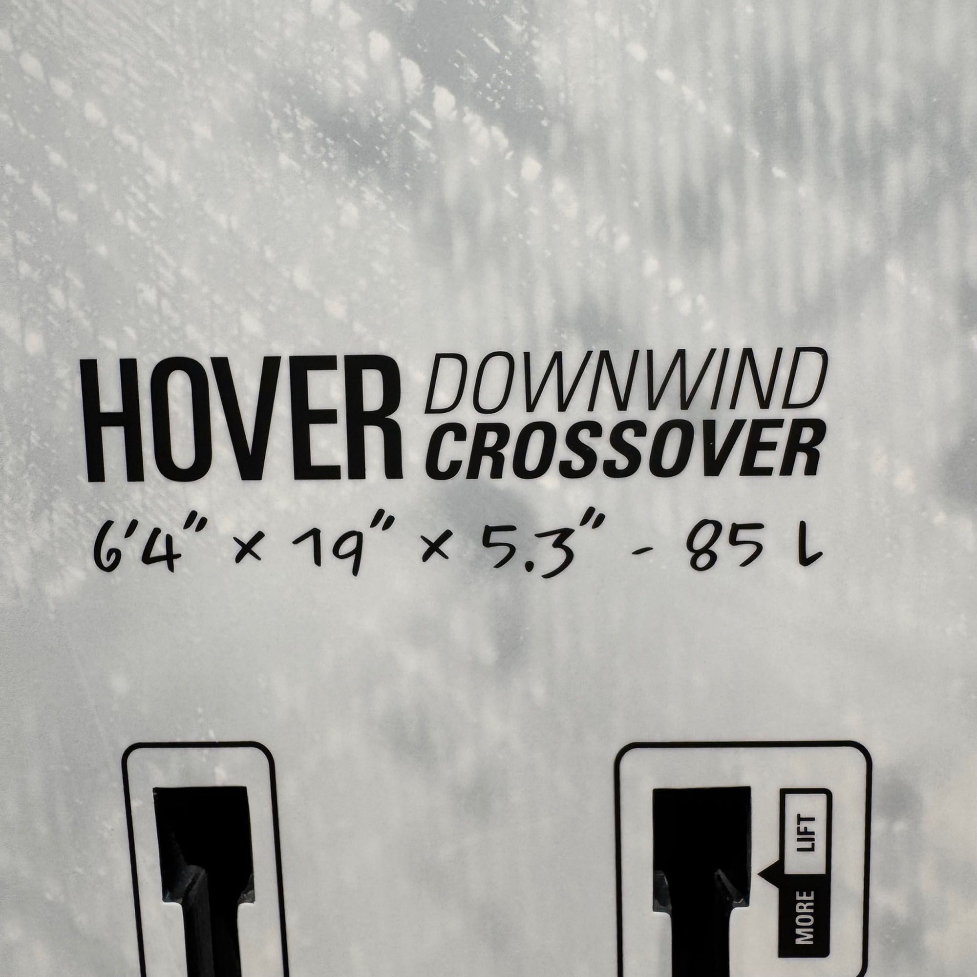 Begagnad foilbräda Naish Crossover 6’4 - 85 liter - 2