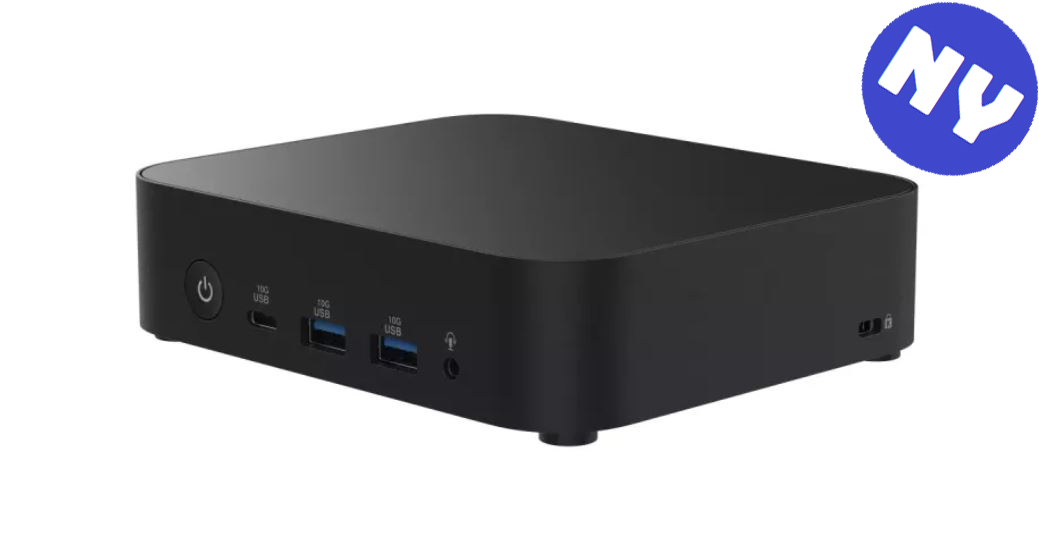 Ny ASUS NUC 14 MiniPC / Core 3 / 16GB / 250GB /  Win 11 / 1års Garanti