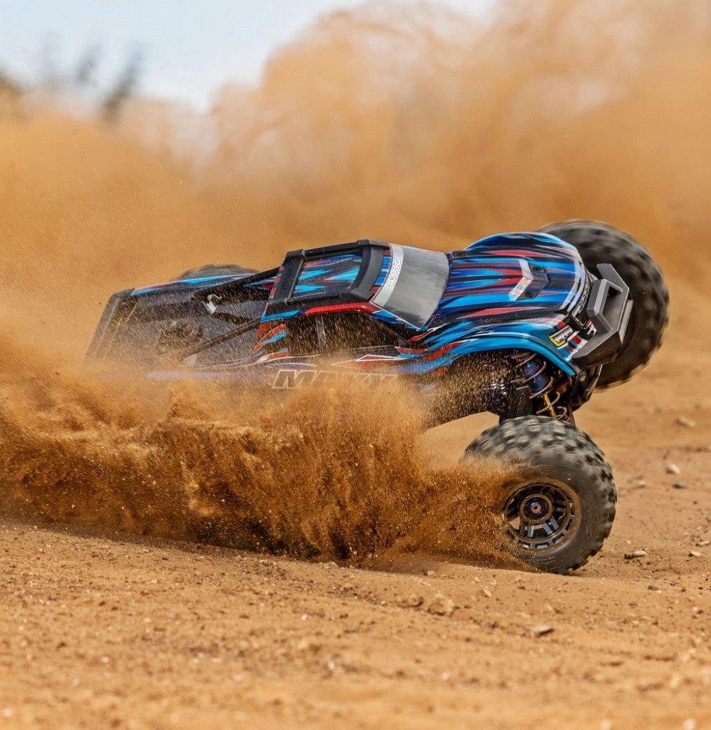 Traxxas MAXX Ultimate VXL-4s 4WD 1/10 RTR TQi TSM Blå - 20