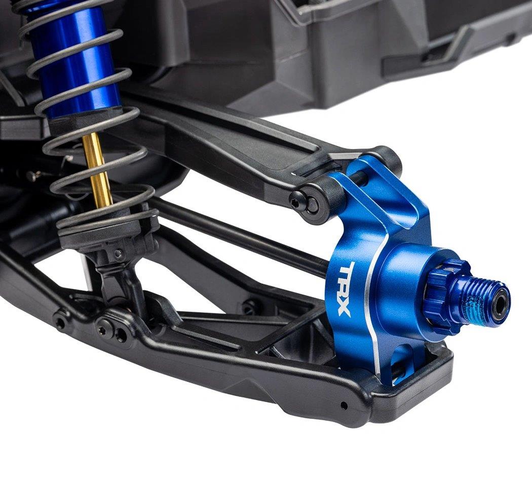 Traxxas MAXX Ultimate VXL-4s 4WD 1/10 RTR TQi TSM Blå - 8