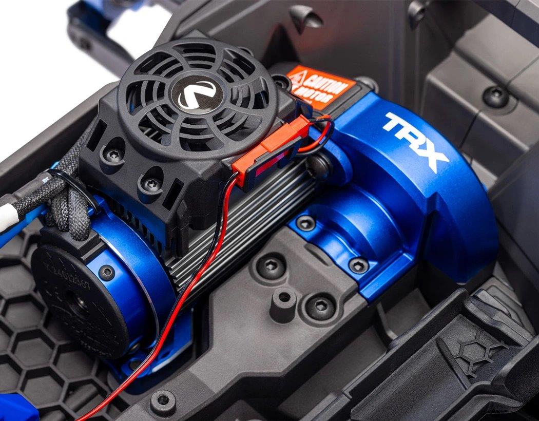 Traxxas MAXX Ultimate VXL-4s 4WD 1/10 RTR TQi TSM Blå - 9