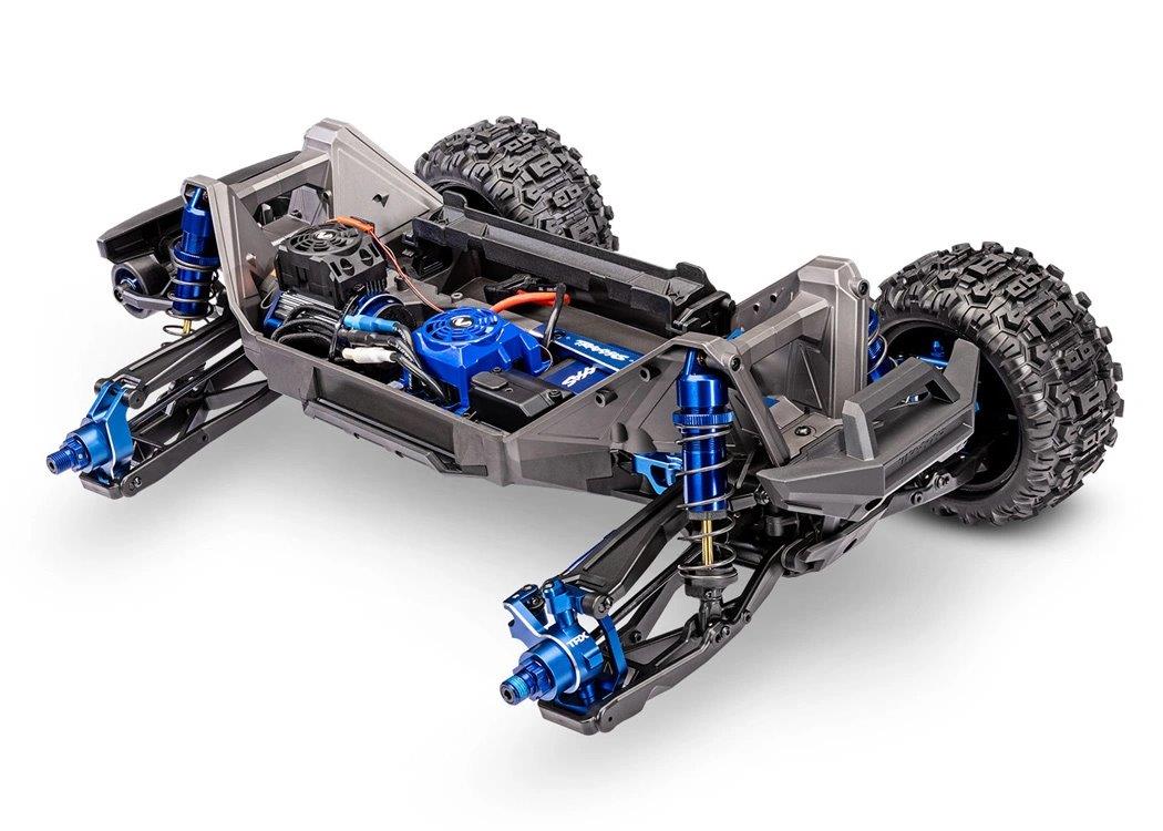 Traxxas MAXX Ultimate VXL-4s 4WD 1/10 RTR TQi TSM Blå - 5