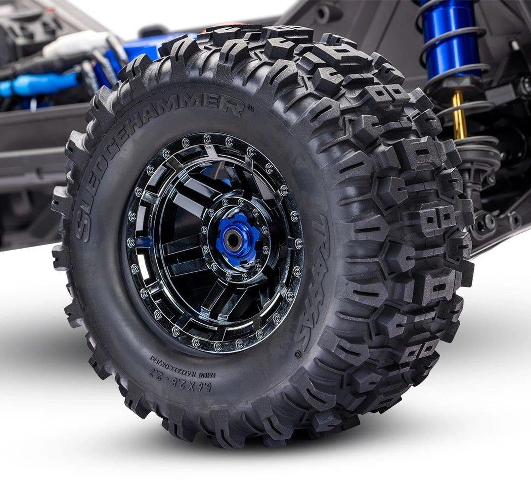 Traxxas MAXX Ultimate VXL-4s 4WD 1/10 RTR TQi TSM Blå - 13